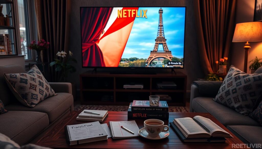 how to learn french with netflix