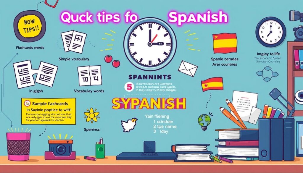 how to learn spanish in 5 minutes