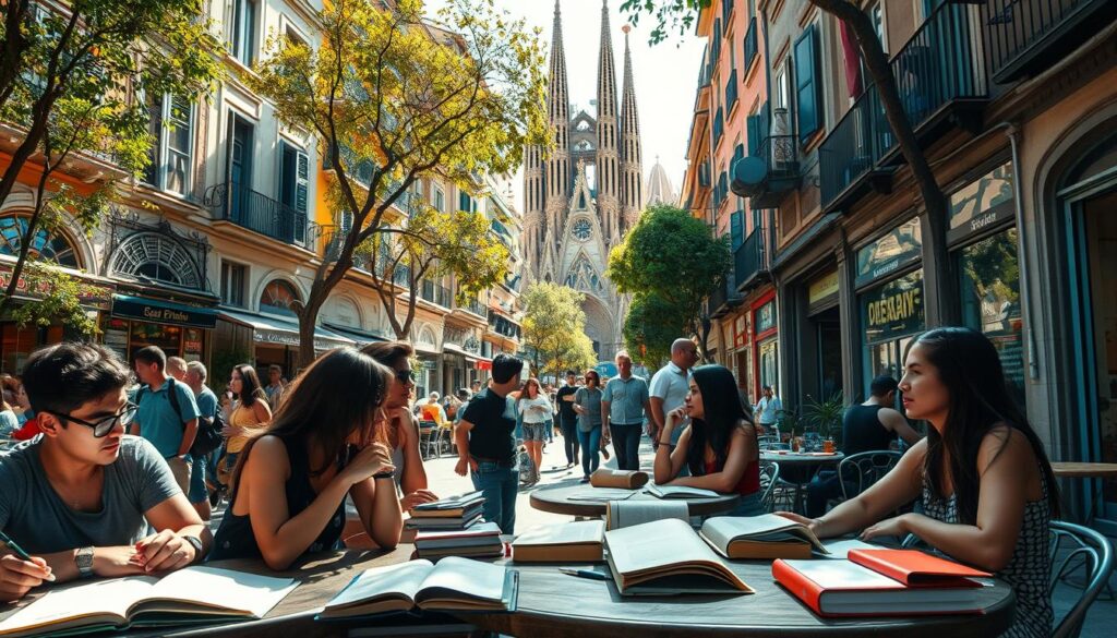 where to learn spanish in barcelona